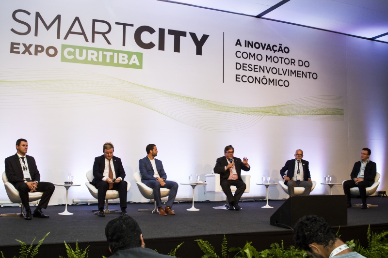 Primeira edição do da Smart City Curitiba aconteceu em março de 2018. Foto: Ana Gabriella Amorim/Gazeta do Povo Primeira edição do da Smart City Curitiba aconteceu em março de 2018. Foto: Ana Gabriella Amorim/Gazeta do Povo