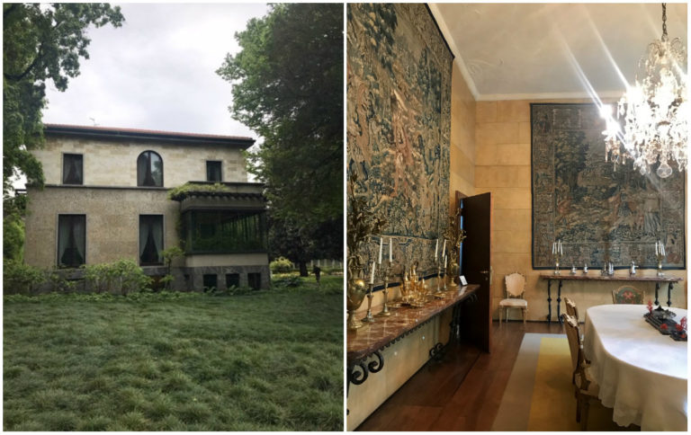 Villa Necchi. uma casa-jardim no centro da cidade de Milão.
Fotos: Daniela Busarello / Arquivo Pessoal