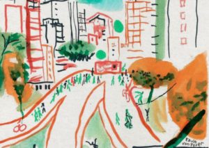 Concurso de ideias para revitalização do Minhocão tem prêmios de até R$2,3 mil Foto: Ilustração Paulo Von Poser/ Reprodução edital Projetar.org
