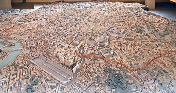 Arqueólogo leva 36 anos para fazer maquete precisa da Roma Antiga a pedido de Mussolini Arqueólogo leva 36 anos para fazer maquete precisa da Roma Antiga a pedido de Mussolini