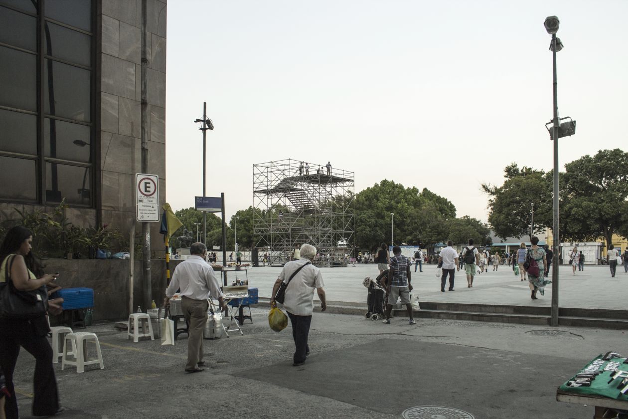 Cota10, na Praça XV, no Rio de Janeiro. Foto: Acervo/Grua Cota10, na Praça XV, no Rio de Janeiro. Foto: Acervo/Grua