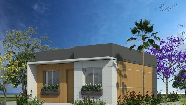 Projeto brasileiro que constrói casa em 24 horas será exibido em Las Vegas Projeto brasileiro Casa24h vai participar do Autodesk University Las Vegas. Imagem: Divulgação