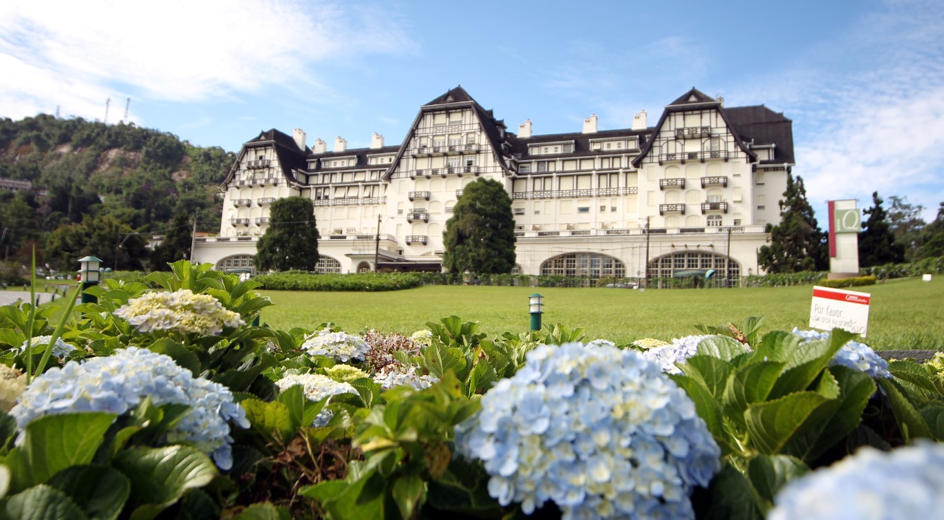 Hotel que já foi o mais luxuoso do Brasil e hospedou Walt Disney está aberto para visitação Hotel que já foi o mais luxuoso do Brasil e hospedou Walt Disney está aberto para visitação