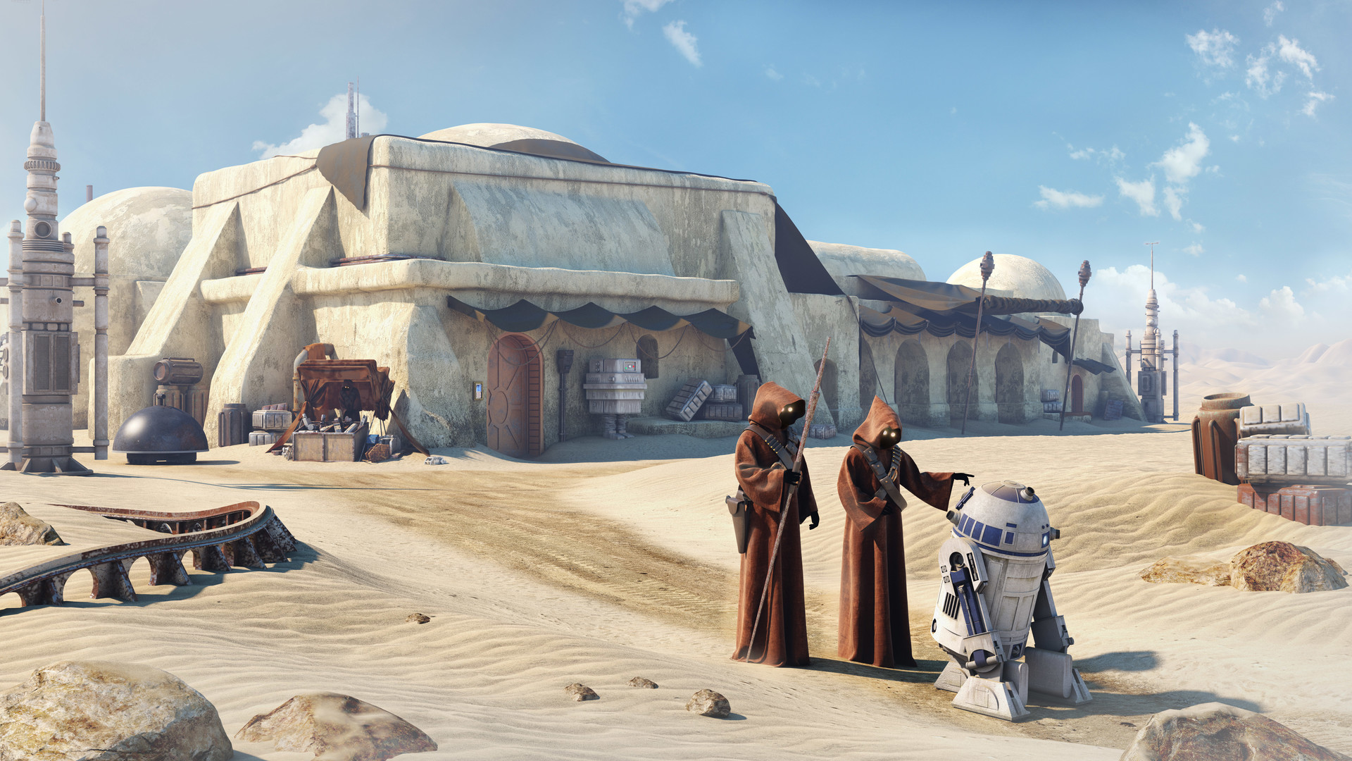 Cantor do rap está se dedicando cada vez mais à arquitetura e agora anuncia que fará casas para sem teto inspiradas em Star Wars. Foto: Star Wars/Divulgação Cantor do rap está se dedicando cada vez mais à arquitetura e agora anuncia que fará casas para sem teto inspiradas em Star Wars. Foto: Star Wars/Divulgação