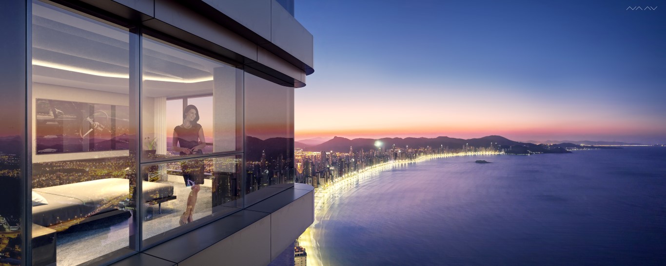 Prédio mais alto do Brasil terá o elevador mais rápido do país: 45 segundos do chão ao topo Prédio mais alto do Brasil terá o elevador mais rápido do país: 45 segundos do chão ao topo