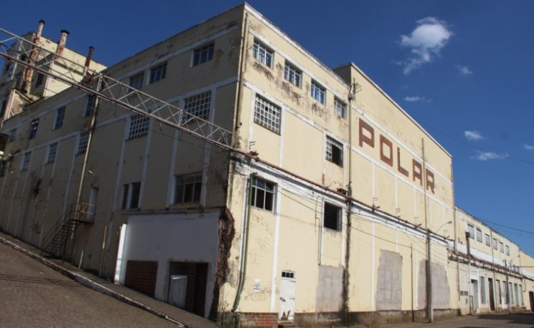 Fábrica da Cervejaria Polar está temporariamente protegida da demolição. Foto: CAU/RS/Divulgação