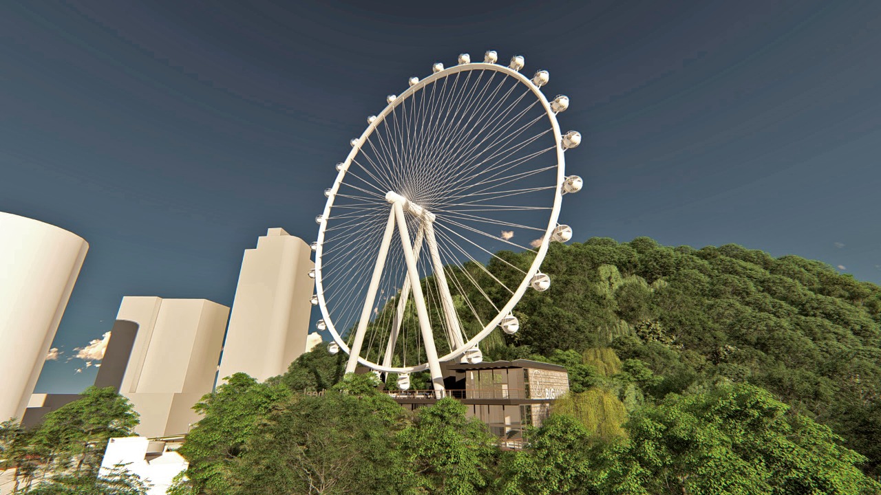 Justiça libera construção da maior roda-gigante da América do Sul em Balneário Camboriú Justiça libera construção da maior roda-gigante da América do Sul em Balneário Camboriú