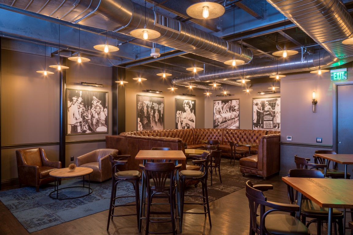 The speakeasy-style secret room at the advertising agency Deutsch in Los Angeles, Aug. 9, 2019. Secret rooms are popping up in workplaces. (Hunter Kerhart/The New York Times) The speakeasy-style secret room at the advertising agency Deutsch in Los Angeles, Aug. 9, 2019. Secret rooms are popping up in workplaces. (Hunter Kerhart/The New York Times)