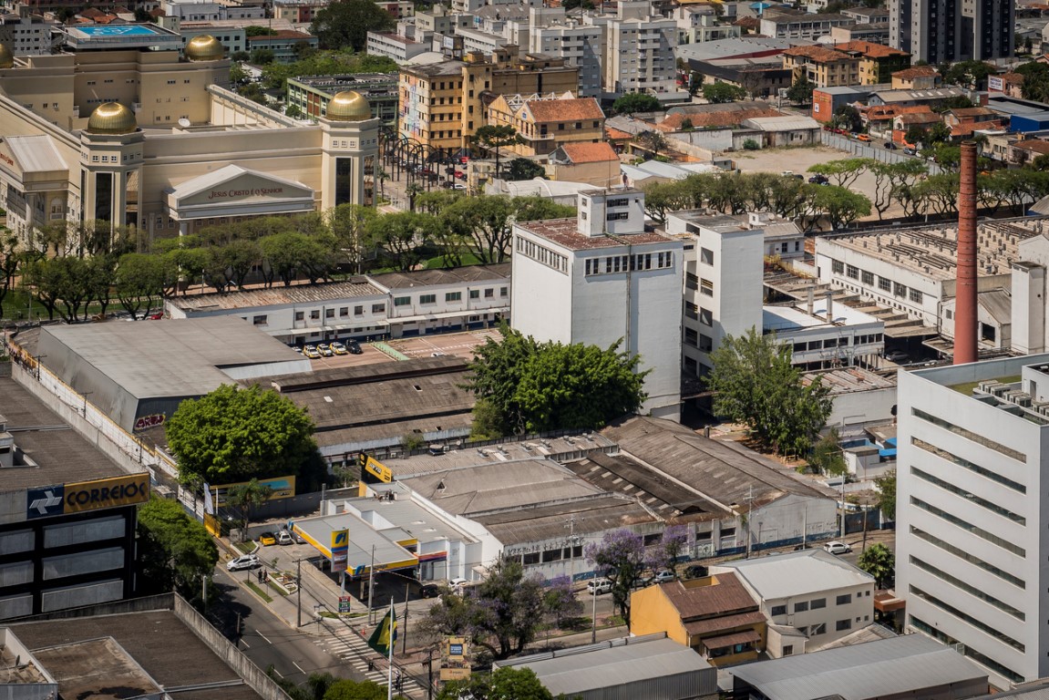 Projeto propõe preservação de 12% da antiga fábrica da Ambev na nova Cidade da Polícia Projeto propõe preservação de 12% da antiga fábrica da Ambev na nova Cidade da Polícia