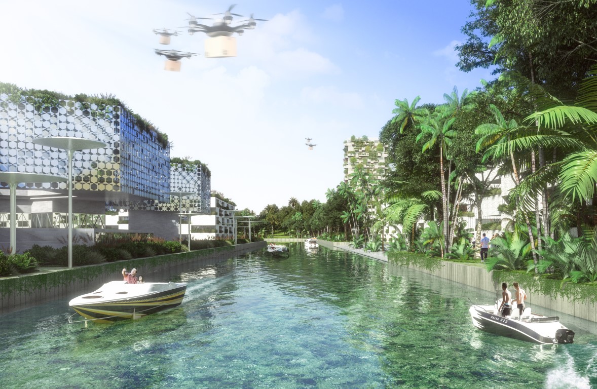 Inspirada na civilização maia, Cancún terá 1ª cidade eco inteligente do mundo Inspirada na civilização maia, Cancún terá 1ª cidade eco inteligente do mundo