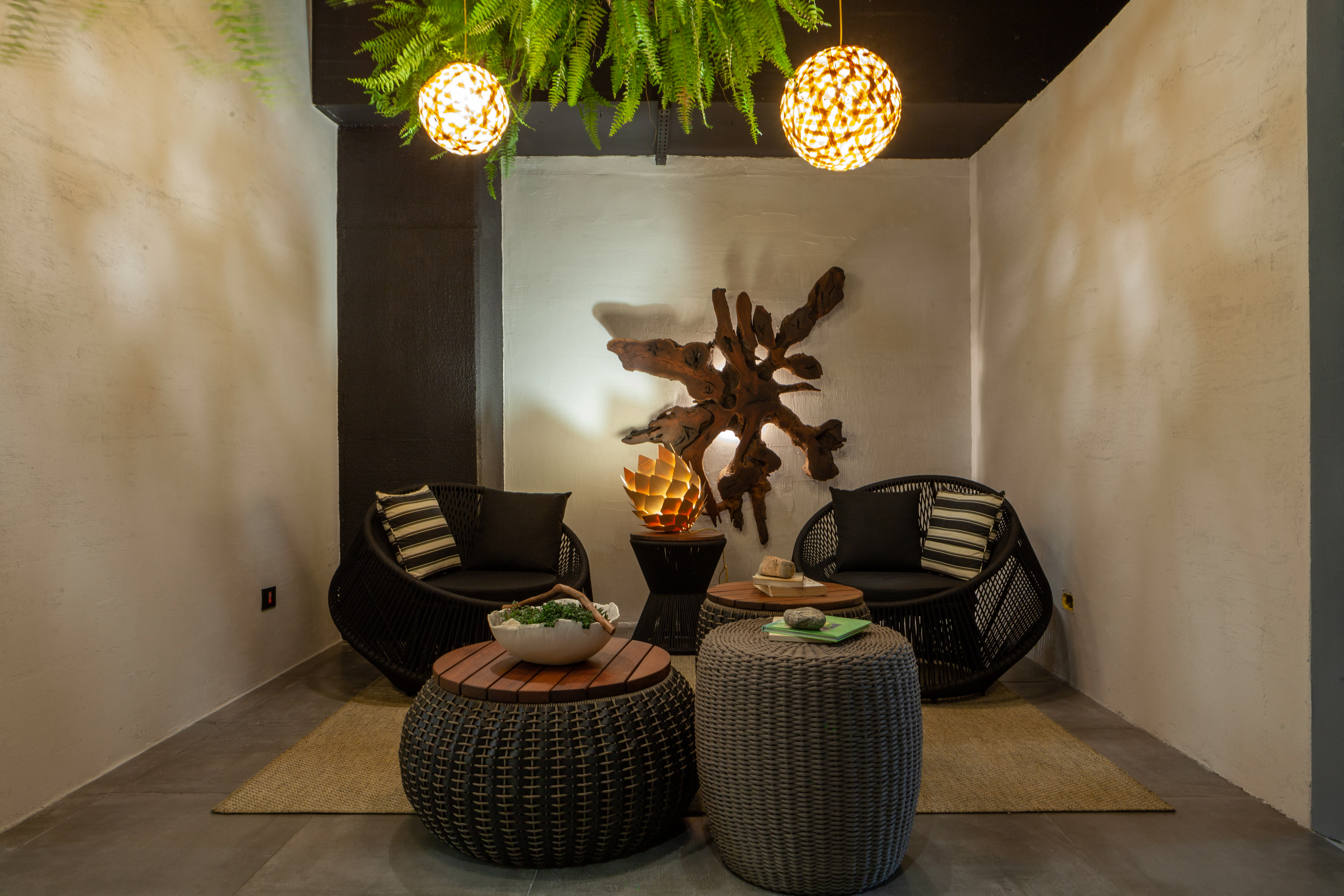 Espaço Boas Vindas, assinado pelo escritório de arquitetura Raffinato. Foto: Daniel Sorrentino / divulgação. Espaço Boas Vindas, assinado pelo escritório de arquitetura Raffinato. Foto: Daniel Sorrentino / divulgação.