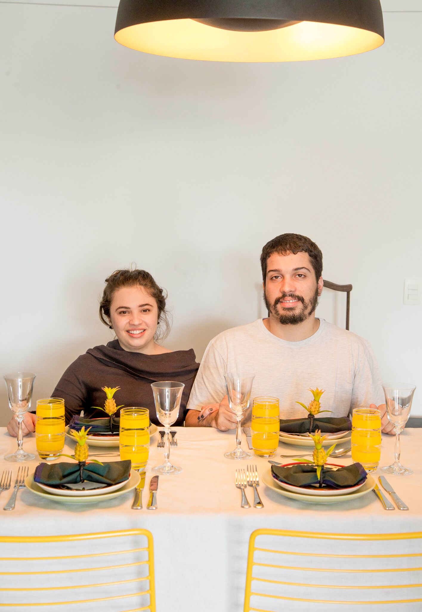 O casal Chica e Samuel Granzoti . Foto: Hugo Harada / Gazeta do Povo. O casal Chica e Samuel Granzoti . Foto: Hugo Harada / Gazeta do Povo.