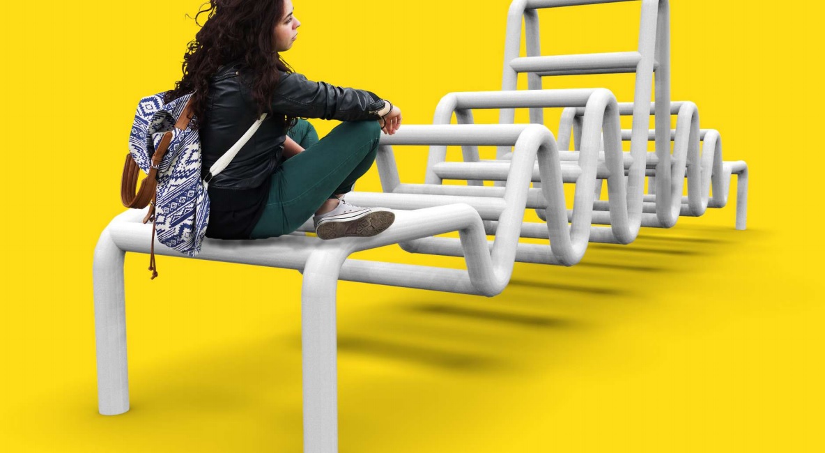 Estudante brasileira ganha prêmio de design com mobiliário urbano para evitar suicídio Estudante brasileira ganha prêmio de design com mobiliário urbano para evitar suicídio