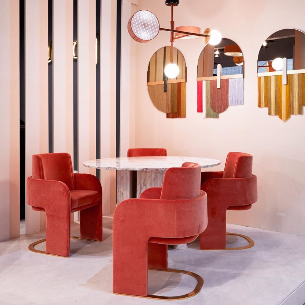 Cadeiras The Odissey, da Dooq, na Maison&Objet. Foto: Reprodução/ Instagram Cadeiras The Odissey, da Dooq, na Maison&Objet. Foto: Reprodução/ Instagram