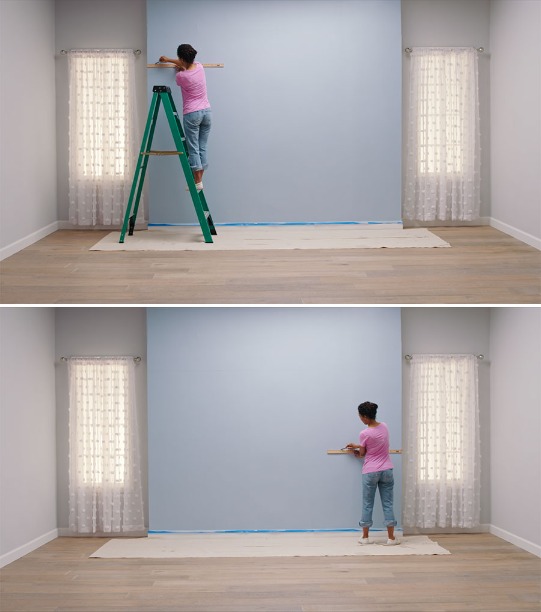 8 passos para pintar a parede com efeito ombré ou degradê 8 passos para pintar a parede com efeito ombré ou degradê