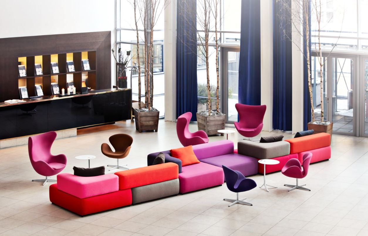 Sofá Alphabet, da Fritz Hansen: múltiplas possibilidades de composição. Foto: Divulgação Sofá Alphabet, da Fritz Hansen: múltiplas possibilidades de composição. Foto: Divulgação