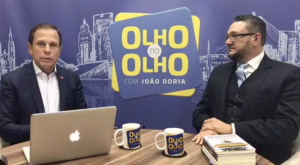 Bene Barbosa dá uma aula de segurança para João Dória numa ótima conversa civilizada
