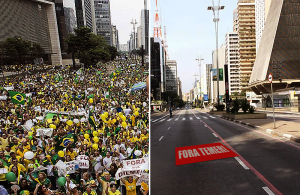 Por que milhões gritaram “Fora Dilma” mas não gritam “Fora Temer”?