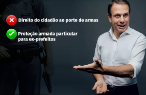 Não, João Doria, é preciso ter mais sensibilidade