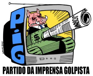 Que ingratos os esquerdistas que atacam a imprensa!