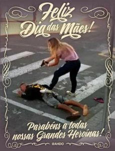 Mãe policial que reagiu e matou bandido na escola mostra abismo entre elite “progressista” e povo