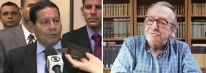 Olavo de Carvalho faz acusações gravíssimas contra Mourão e Bolsonaro precisa se pronunciar