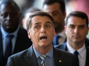 Presidente jair Bolsonaro durante coletiva no CCBB, após anuncio de novos ministros. Brasília, 28-11-2018. Foto: Sérgio Lima/Poder360