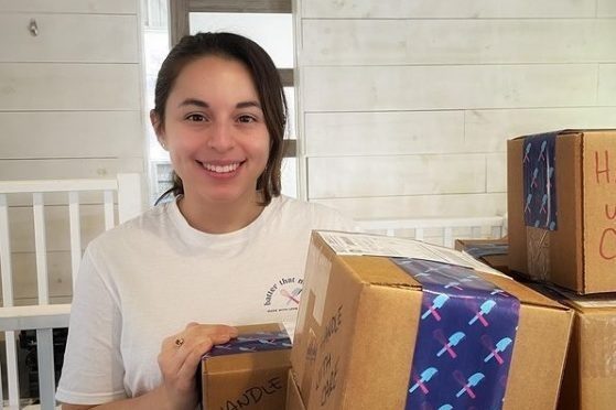 Amanda Palomino, de 27 anos, começou a fazer cookies na quarentena para desestressar.