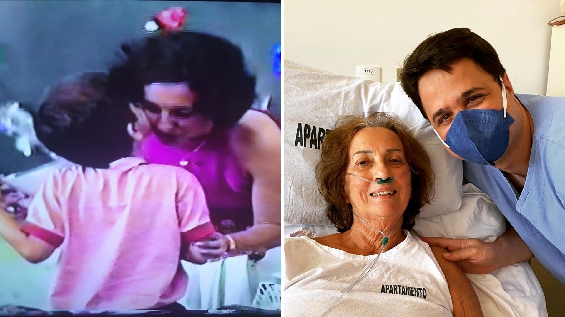 Na infância, Tia Elzinha era muito querida por Flavio Borsetti Neto e cuidar dela neste momento delicado foi uma honra para ele.