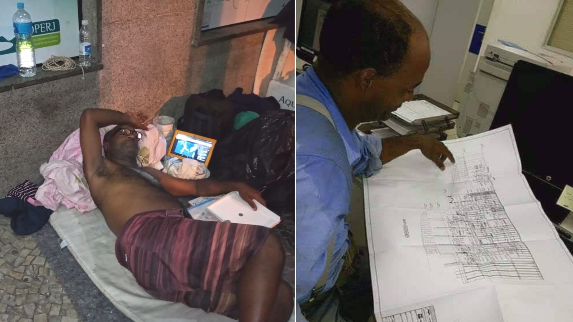 Carlos Ulisses morou quatro anos nas ruas do Rio de Janeiro, voltou a estudar e conseguiu emprego como técnico em mecânica.
