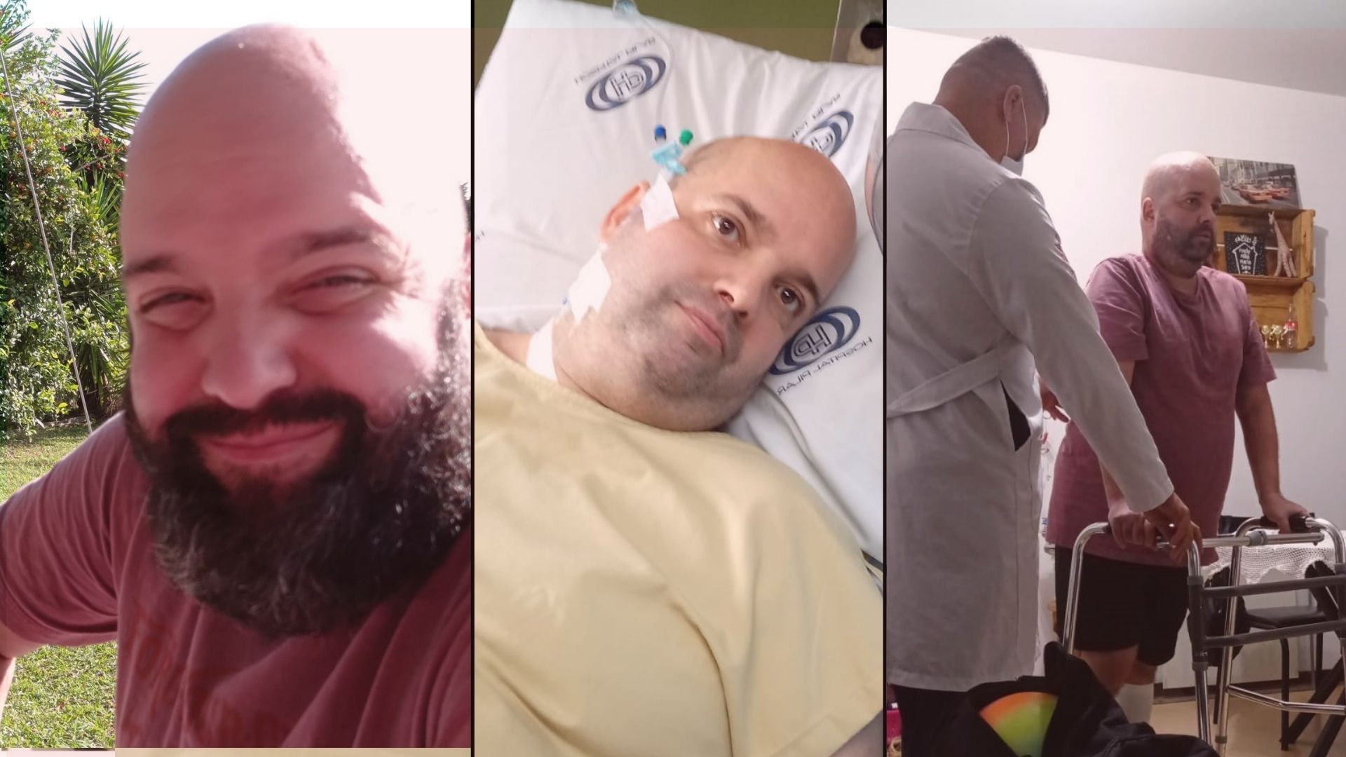 O bancário Frederico Mont&#8217;Alvão sofria de obesidade mórbida, passou 16 dias entubado e decidiu mudar seu estilo de vida após a alta.