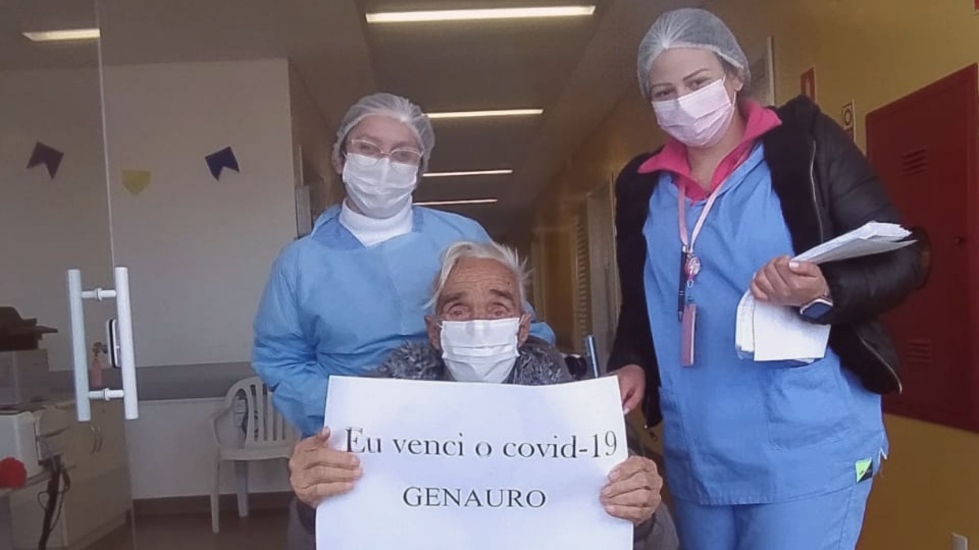 Mesmo com comorbidades graves, Genauro venceu a luta contra o coronavírus.