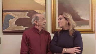 Pintor Calderari e filha usam a arte para reforçar laços familiares durante a pandemia Sem trabalho durante a pandemia, a psicopedagoga Maria Fernanda Calderari decidiu pintar com o pai de 82 anos, fortalecendo o vínculo com ele e ganhando mais uma profissão.