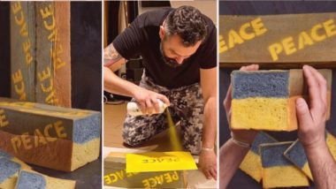 Italiano vende “pão da paz” para ajudar refugiados da guerra A massa preparada pelo padeiro Matteo Cunsolo tem as cores da bandeira da Ucrânia, e as vendas já garantiram mais de 2 mil euros para atender refugiados