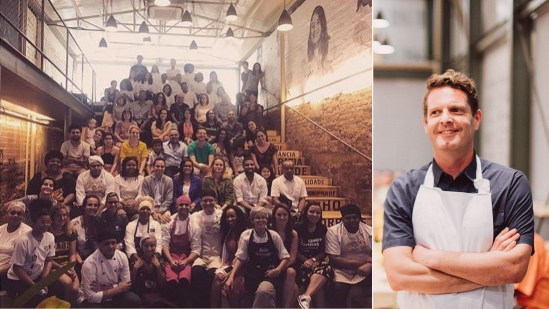 Fundado em 2006 pelo chef de cozinha David Hertz, o projeto forma cozinheiros profissionais que preparam milhares de pratos saudáveis para distribuição gratuita.