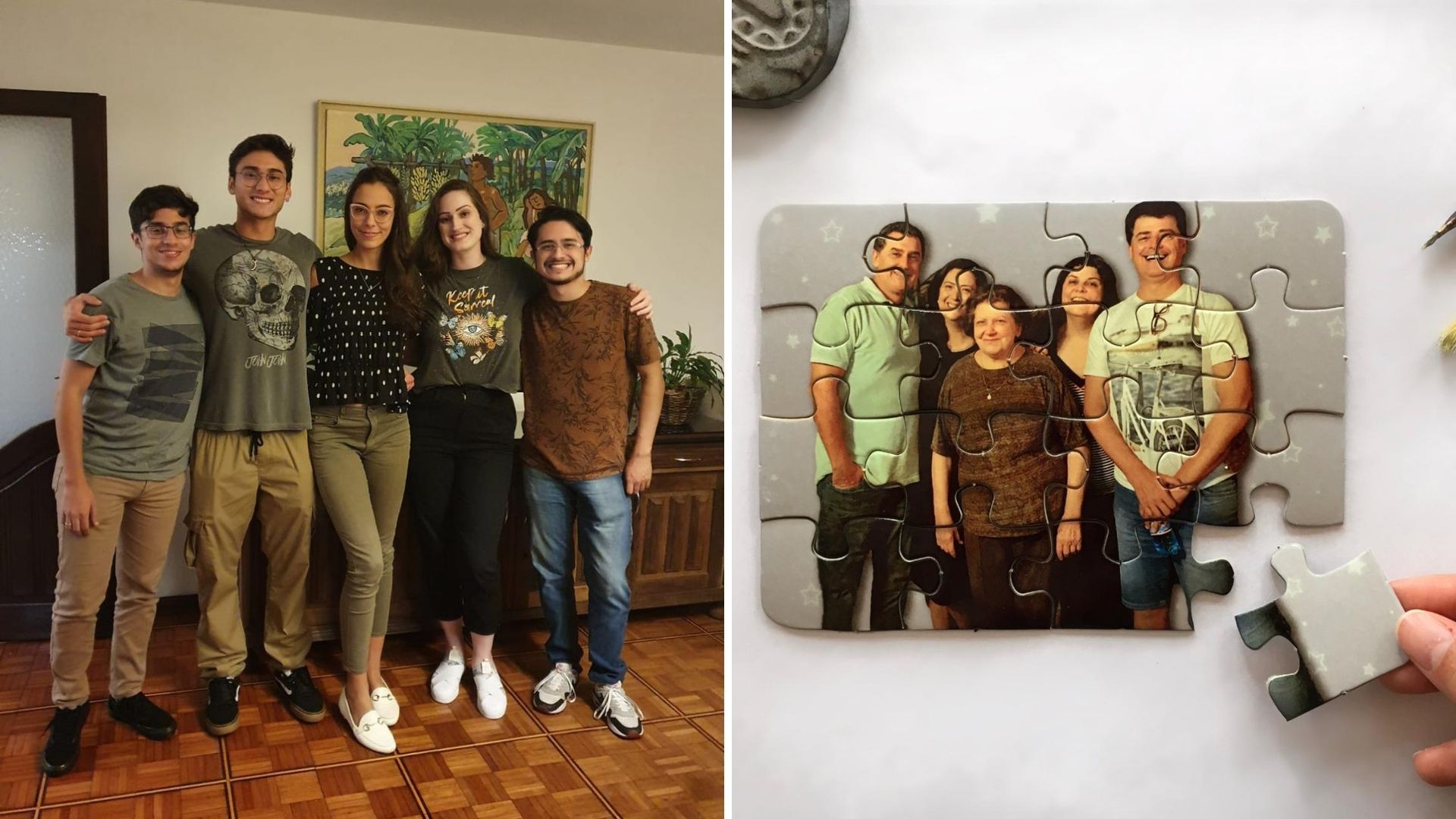 Os universitários da UFPR e da UTFPR criaram o quebra-cabeça que estimula a coordenação motora e previne a a incapacidade de reconhecer os rostos conhecidos, muito comum no Alzheimer.