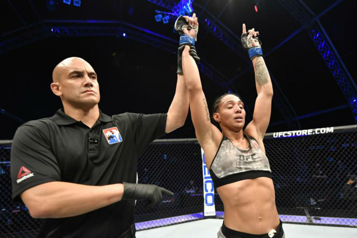 Taila Santos chega com bom cartel de lutas. Foto: Reprodução/UFC Brasil. Taila Santos chega com bom cartel de lutas. Foto: Reprodução/UFC Brasil.
