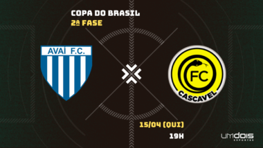 Avaí x FC Cascavel – 2ª fase da Copa do Brasil