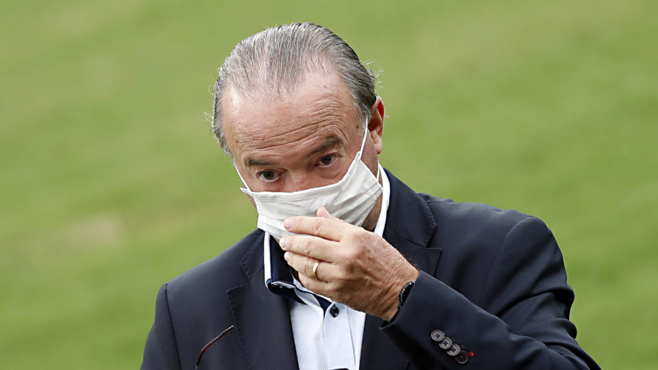 Presidente do Coritiba segue intubado, mas quadro é estável Renato Follador, presidente do Coritiba