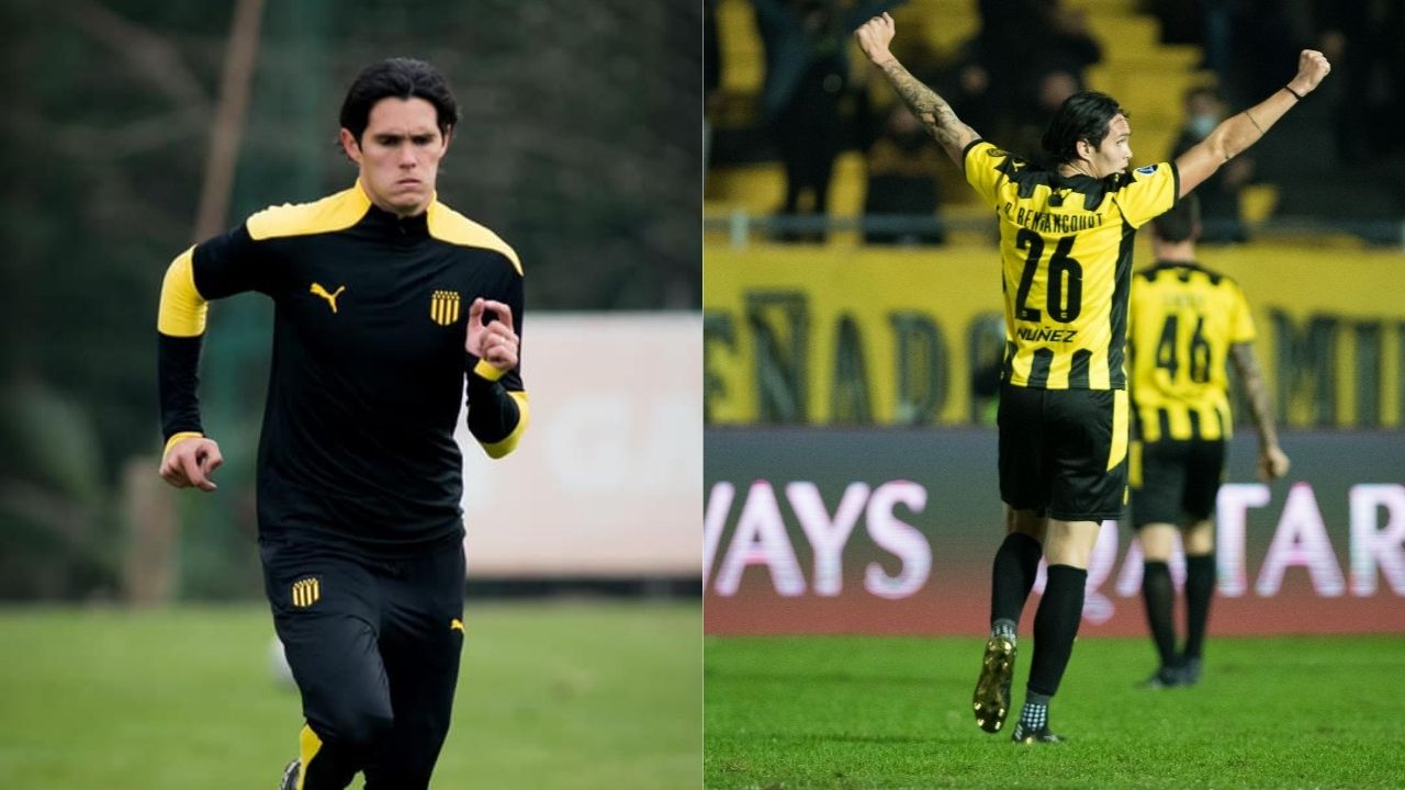 Bentancourt no Peñarol (Foto: Divulgação/Peñarol) Bentancourt no Peñarol (Foto: Divulgação/Peñarol)