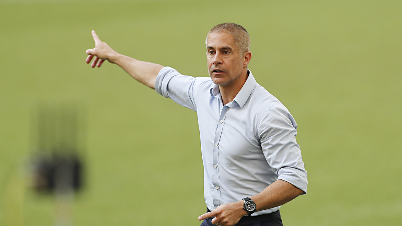 Sylvinho, técnico do Corinthians Sylvinho, técnico do Corinthians
