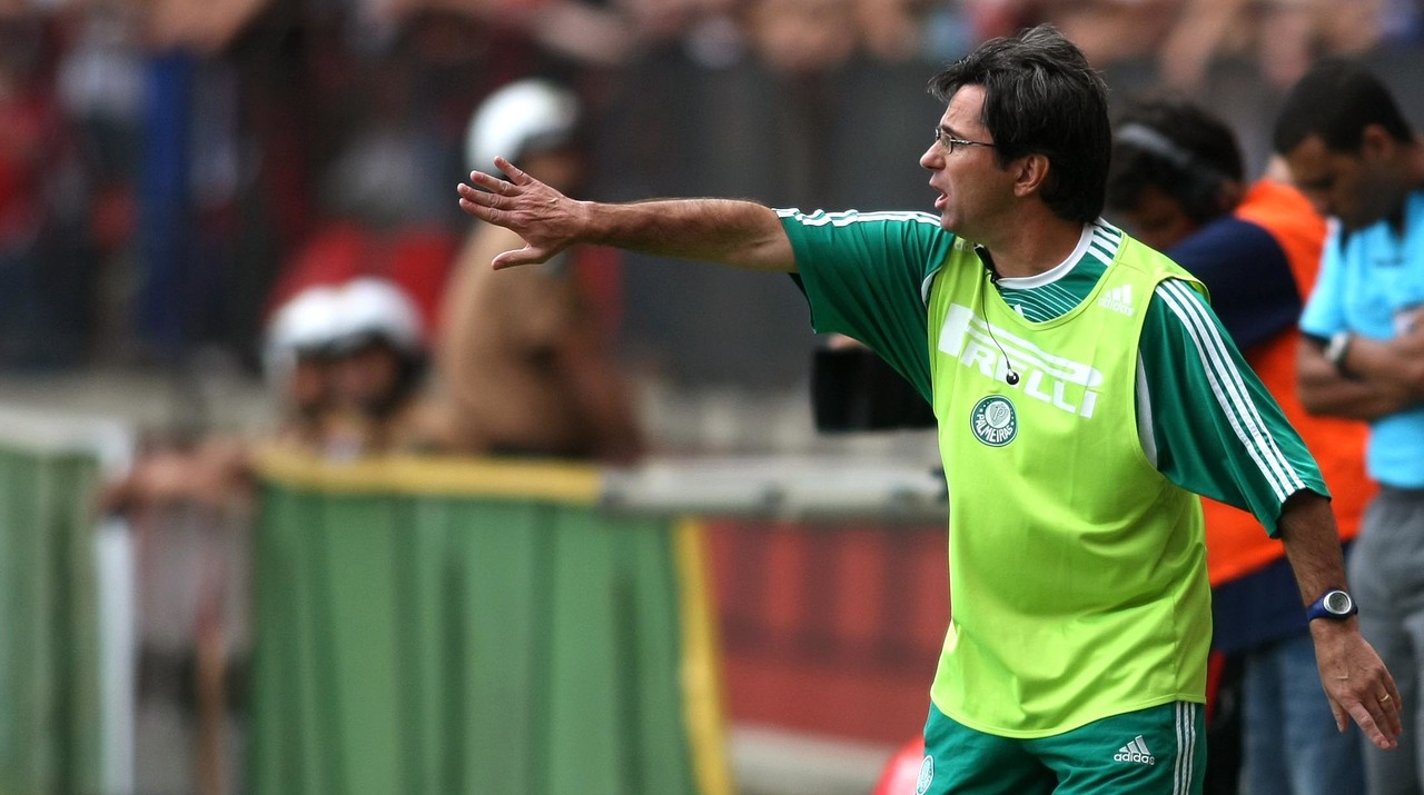 Caio Junior,, técnico do Palmeiras em 2007 Caio Junior,, técnico do Palmeiras em 2007