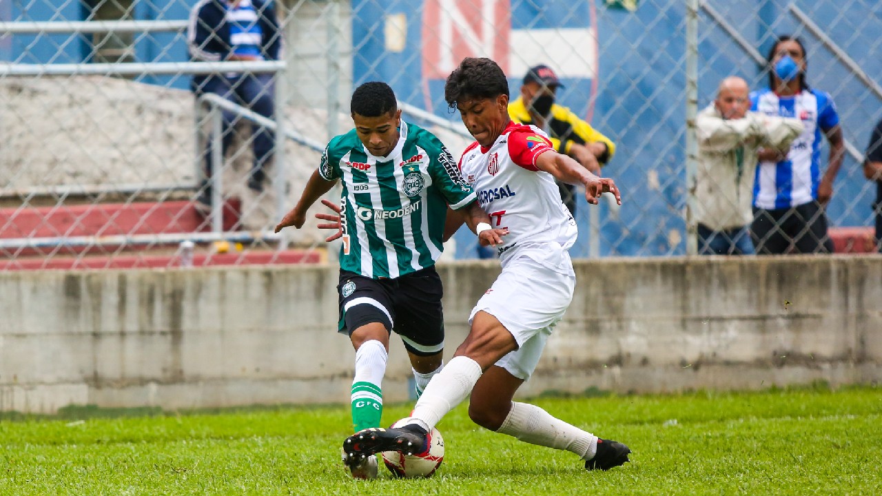 Lance do jogo do Coritiba na Copa São Paulo Lance do jogo do Coritiba na Copa São Paulo