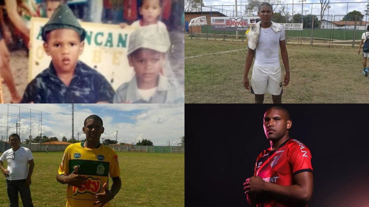 Matheus Felipe, zagueiro do Athletico Matheus Felipe, zagueiro do Athletico