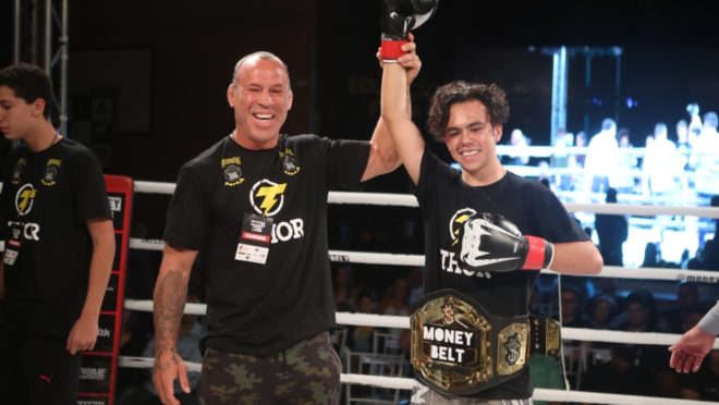 Thor Silva, filho de Wanderlei Silva, estreia no Max Fight