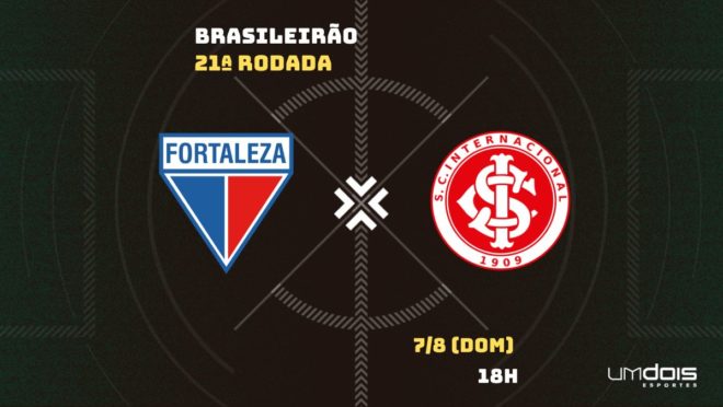 Fortaleza x Internacional: onde assistir, horário, escalações e arbitragem