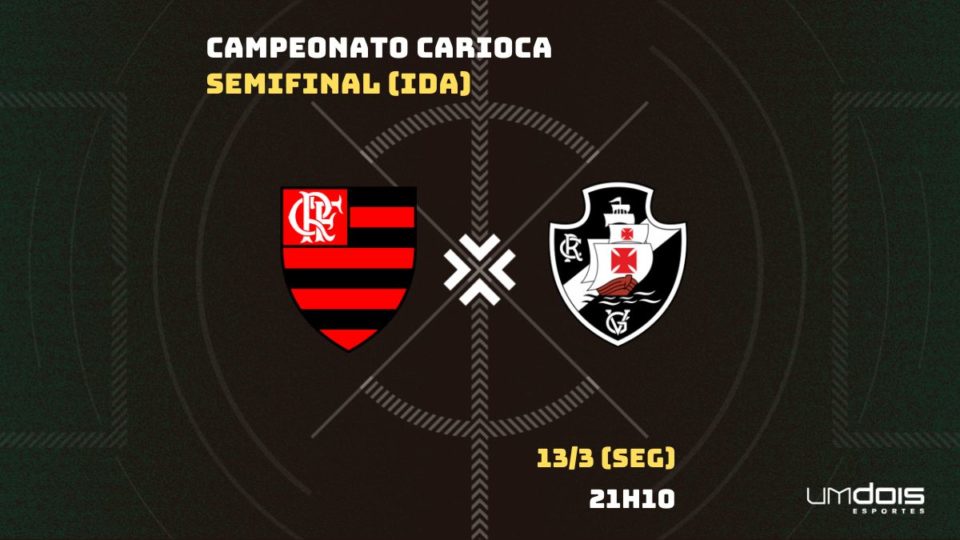Flamengo x Vasco onde assistir, data