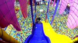 Maior piscina de bolinhas do Brasil está em Curitiba