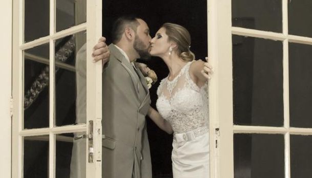 O amor de Rafaella e José Augusto começou na academia. Foto: Álbum de família.