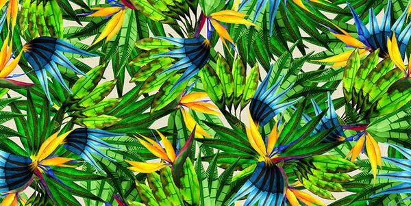 Estampa criada pela estilista. 